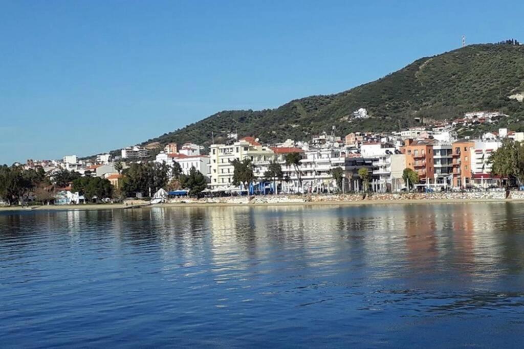 Amazing Sea View-Neos Pyrgos Beach -Evoia Greece 네오스 피르고스 외부 사진
