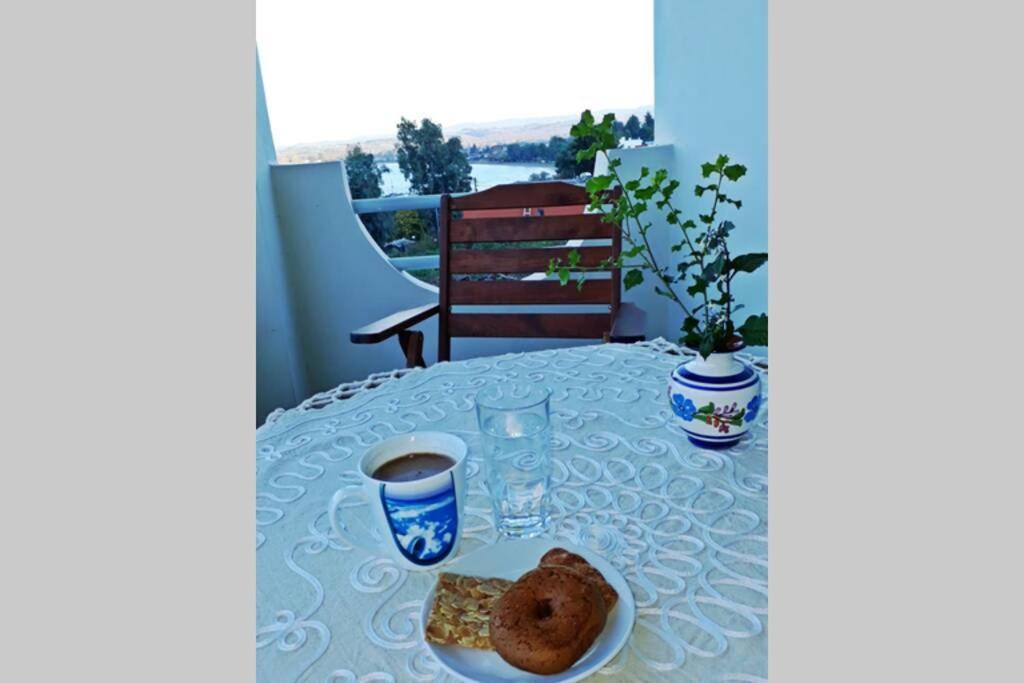 Amazing Sea View-Neos Pyrgos Beach -Evoia Greece 네오스 피르고스 외부 사진