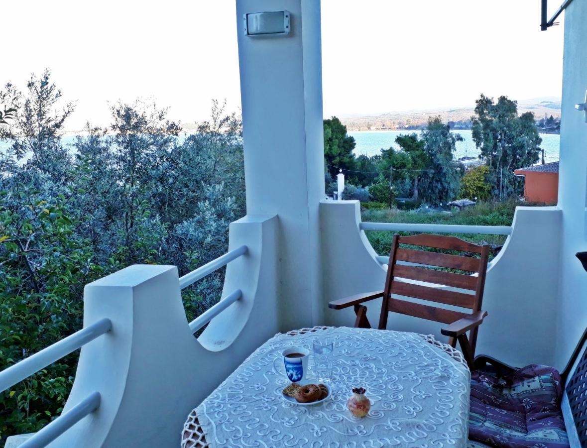 Amazing Sea View-Neos Pyrgos Beach -Evoia Greece 네오스 피르고스 외부 사진
