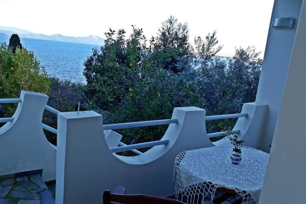 Amazing Sea View-Neos Pyrgos Beach -Evoia Greece 네오스 피르고스 외부 사진