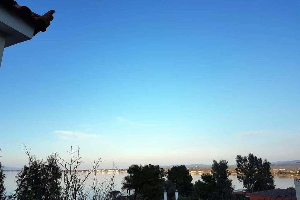 Amazing Sea View-Neos Pyrgos Beach -Evoia Greece 네오스 피르고스 외부 사진